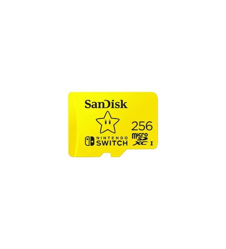 Switch Micro SDXC SanDisk 256GB for Nintendo Switch