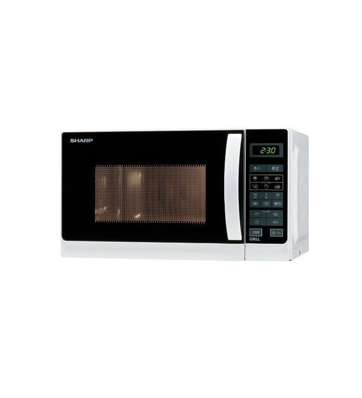 FORNO MICROONDE SHARP R642WW 20LT. CON GRILL - BIANCO - GARANZIA ITALIA