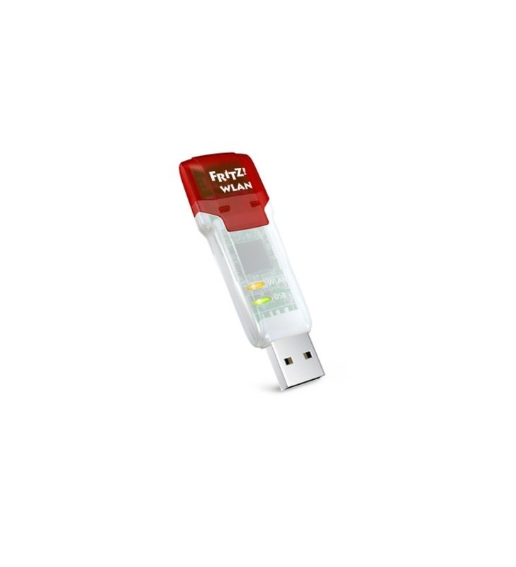 SCHEDA DI RETE AVM WIRELESS USB FRITZ!WLAN STICK AC 860 (20002724) 300 MBPS