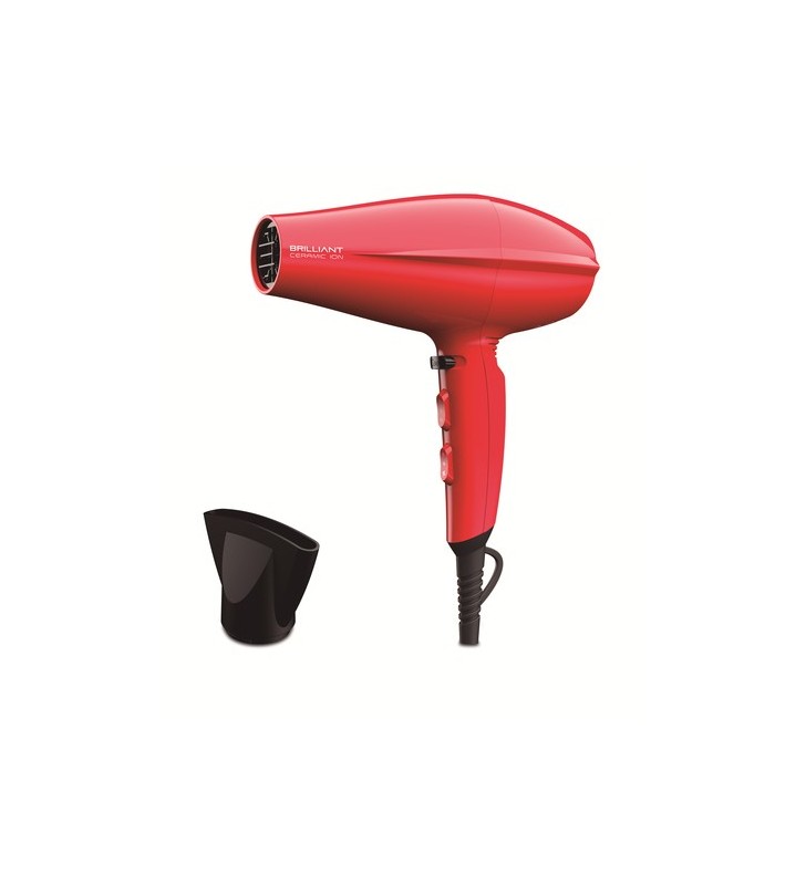 GA.MA GH5010 asciuga capelli 2200 W Rosso - (GAM GH5010 HAIRDRY BRILLIANT EU)