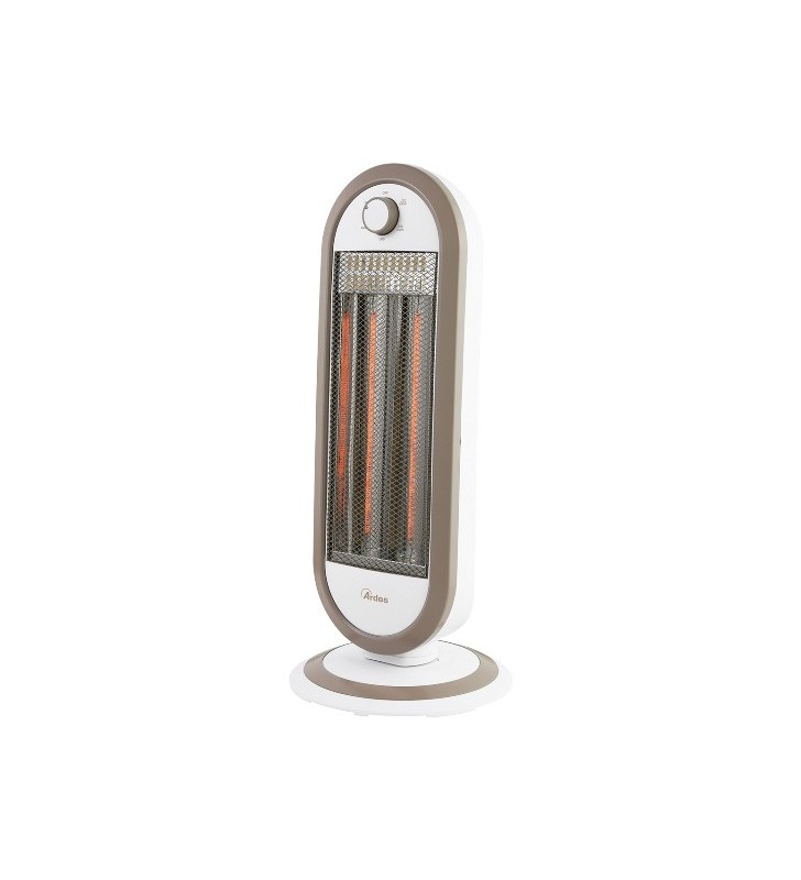 STUFA AL CARBONIO OSCILLANTE ARDES TIZZO AR4B01B RISCALDATORE AMBIENTE ELETTRICO - INTERNO BIANCO 900W