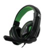 Fenner Tech Cuffie Gaming Soundgame + Microfono PC/Console Green