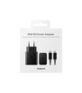 Samsung Caricatore 45W EP-T4511 FC2 USB-C +Cavo1m USB-C Black