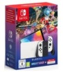 Switch Console OLED White + Mario Kart 8 Deluxe Preinstallato + 12 Mesi Nintendo Switch Online