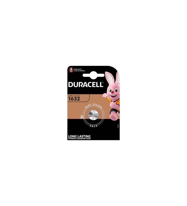 (1 Confezione) Duracell Spec. Batterie 1pz Bottone DL1632