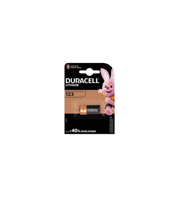 (1 Confezione) Duracell Spec. Batterie 1pz DL123 CR123/CR123A/CR17345