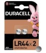 (1 Confezione) Duracell Spec. Batterie 2pz Bottone LR44 76A/A76/V13GA