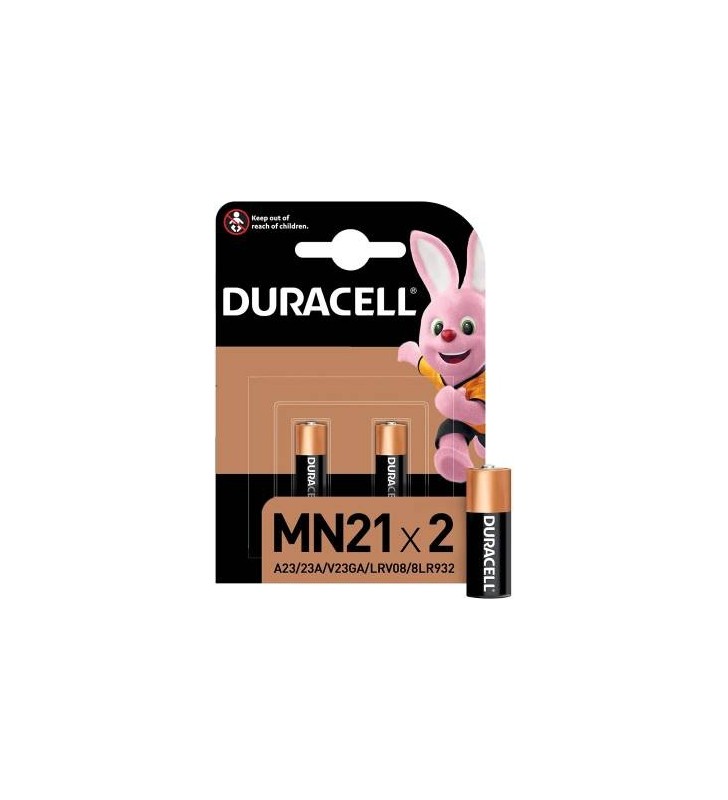 (1 Confezione) Duracell Spec. Batterie 2pz MN21 A23/23A/V23GA/LRV08/8LR932