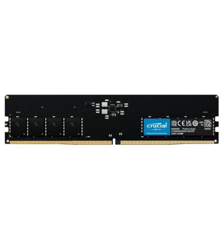 MEMORIA CRUCIAL DDR5 16 GB PC4800 MHZ (1X16) (CT16G48C40U5)