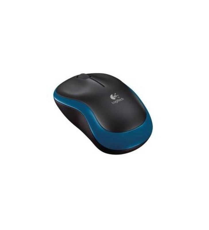 MOUSE LOGITECH M185 NERO/BLU WIRELESS