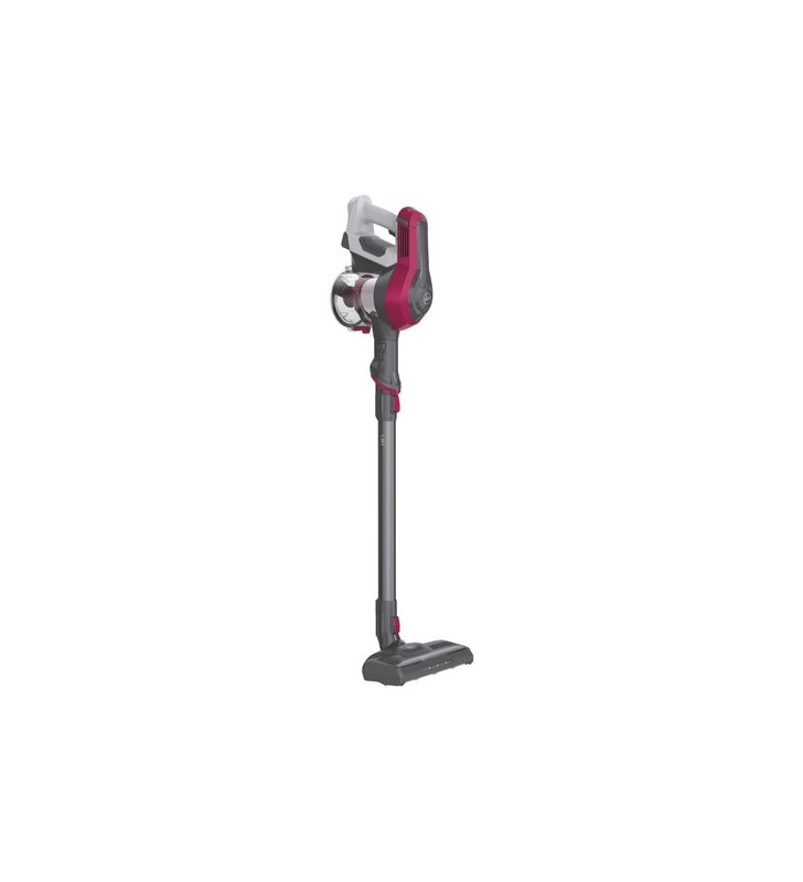 Hoover HF1 HF110P 011 Aspirapolvere senza filo, Magenta, 0,9L, Senza sacchetto