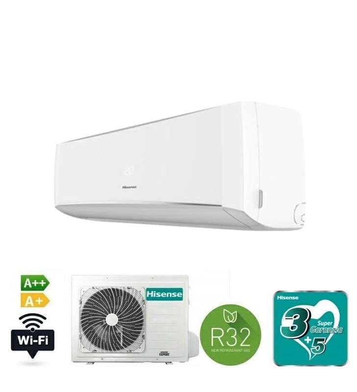 HISENSE CONDIZIONATORE 24000BTUA++/A+ HALO WIFI CBBT242AG/CBBT242AW