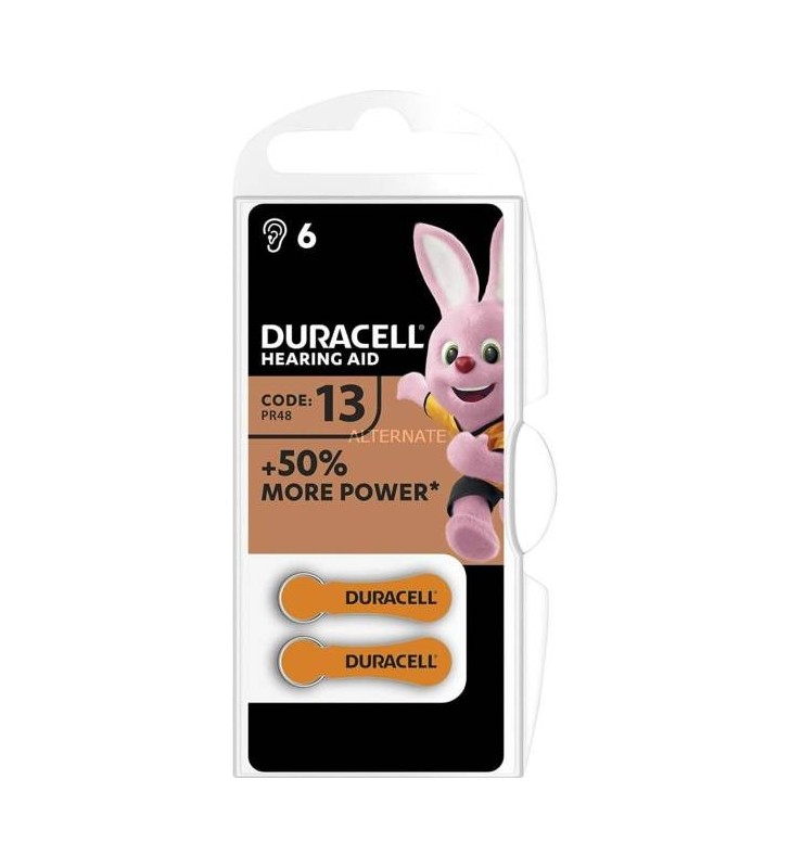 Duracell Batterie Acustiche Medical ActiveAir DA13 1Cnf/6pz