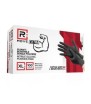 RMove 1Conf. da 100pz Tg.XL 8.5gr da Lavoro - Guanti Nitrile Nero Senza Polvere Full Grip