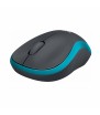 LOGITECH MOUSE OTTICO WIRELESS M185 BLU 910-002239