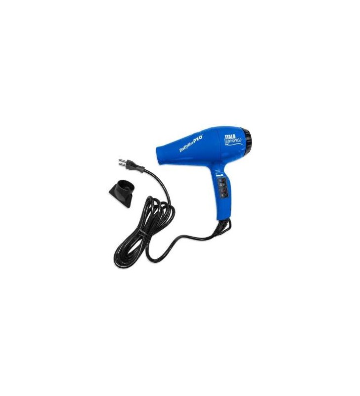 Asciugacapelli BaByliss Pro Italo Luminoso BAB6350IBH 2100W Blu