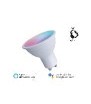 LAMPADA LED FARETTO GU10 AD INCASSO RGB + BIANCO CALDO DIMMERABILE 5.5W (EE-45WG10)