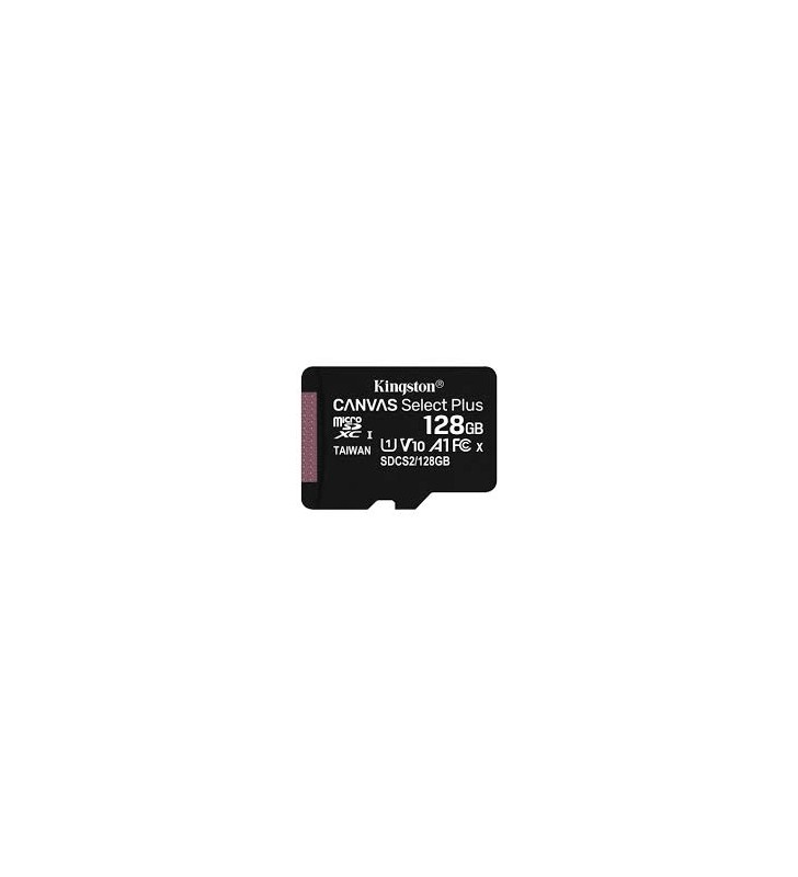 MICRO SD KINGSTON 128GB CANVAS PLUS SDCS2/128GBSP CL10