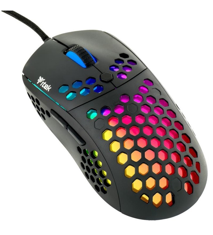 MOUSE ITEK GAMING G71 USB SENSORE P3327 RGB NIDO D'APE (ITMGG71)