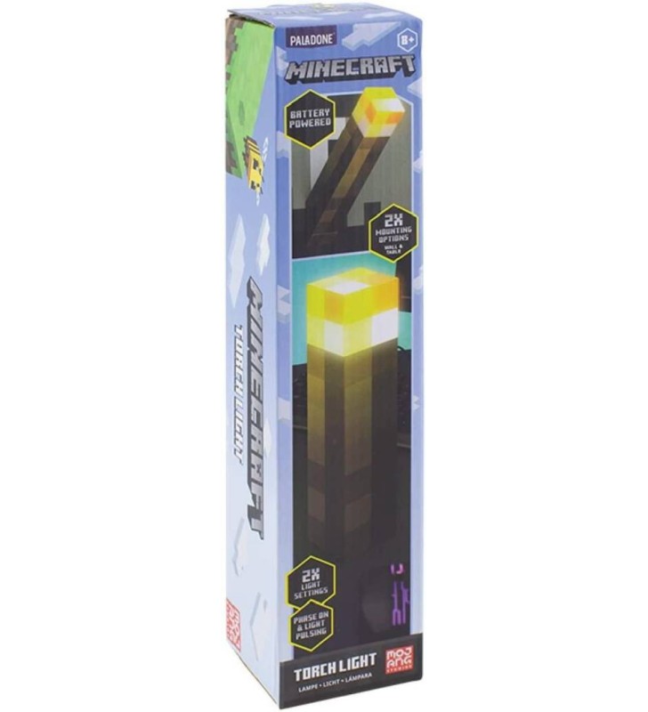 Paladone Lampada Minecraft Torch Light