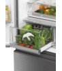 Haier FD 83 Serie 7 HFW7819EWMP frigorifero side-by-side Libera installazione 537 L E Platino, Acciaio inox