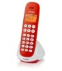 Telefono Cordless Brondi Adara Rosso/Bianco