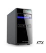 CASE TX-664U3 MATX ALIMENTATORE 550W - USB 3.0 - NERO / BLU