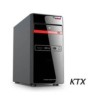 CASE TX-665U3 MATX ALIMENTATORE 550W - USB 3.0 - NERO / ROSSO