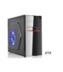 CASE TX-662U3 MATX ALIMENTATORE 550W PORTA USB 3.0 - NERO / ROSSO